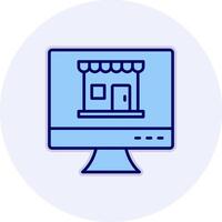 Online Shop Vecto Icon vector