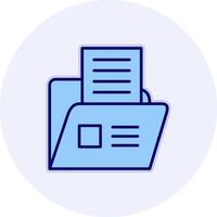 File Folder Vecto Icon vector