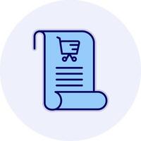 compras lista vecto icono vector