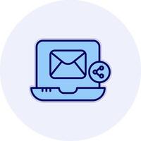 Email Share Vecto Icon vector