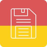 Floppy Disk Vecto Icon vector