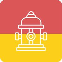 Fire Hydrant Vecto Icon vector