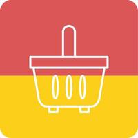 Shopping Basket Vecto Icon vector