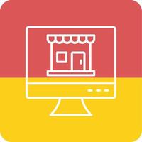 Online Shop Vecto Icon vector