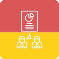 Work Distribution Vecto Icon vector