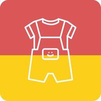 Dungarees Vecto Icon vector