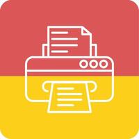 Printer Vecto Icon vector