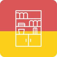Cupboard Vecto Icon vector