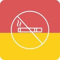 No Smoking Vecto Icon vector