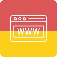 Web Browser Vecto Icon vector