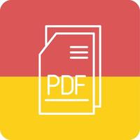 Pdf File Vecto Icon vector