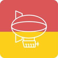 Blimp Vecto Icon vector