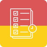 Planner Vecto Icon vector