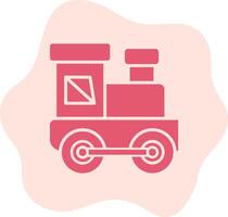 Baby Train Vecto Icon vector