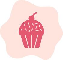 Cupcake Vecto Icon vector