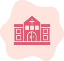 Iglesia vecto icono vector