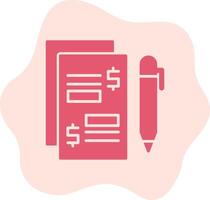 Paid Articles Vecto Icon vector