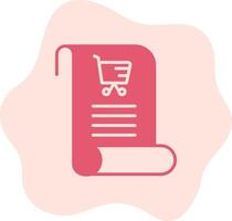 compras lista vecto icono vector