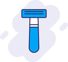 Shaving Razor Line Filled Backgroud Icon vector