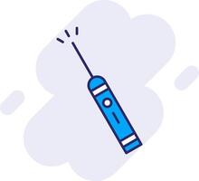 Laser Pen Line Filled Backgroud Icon vector