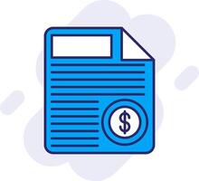 Payment Method Line Filled Backgroud Icon vector