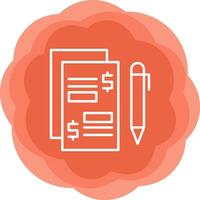 Paid Articles Vecto Icon vector