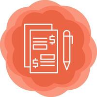 Paid Articles Vecto Icon vector