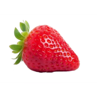 ai genererad färsk jordgubb frukt isolerat på transparent bakgrund png
