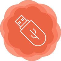 Usb Vecto Icon vector