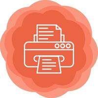 Printer Vecto Icon vector