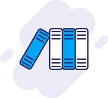 Files Line Filled Backgroud Icon vector