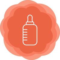 Baby Bottle Vecto Icon vector