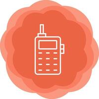 Old Phone Vecto Icon vector