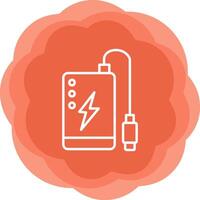 Power Bank Vecto Icon vector