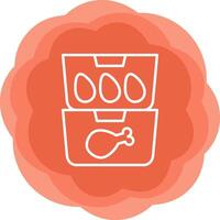 Food Containers Vecto Icon vector