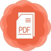 Pdf File Vecto Icon vector