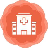 Hospital Building Vecto Icon vector