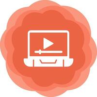 Video Ad Vecto Icon vector