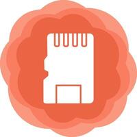 Sd Card Vecto Icon vector