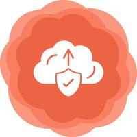Cloud Upload Vecto Icon vector