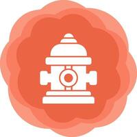 Fire Hydrant Vecto Icon vector