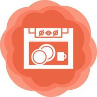 Dish Washer Vecto Icon vector