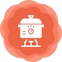 Slow Cooker Vecto Icon vector