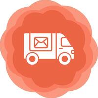 Postal Delivery Vecto Icon vector