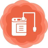 External Hard Drive Vecto Icon vector