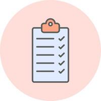 Checklist Vecto Icon vector