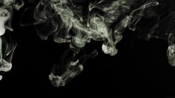 Abstract Smoke Fog and Mist Effect Swirling Surreal Shapes Background video