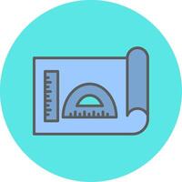 Blueprint Vecto Icon vector