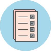 Check list Vecto Icon vector