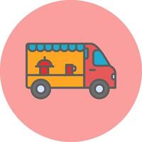 Food Truck Vecto Icon vector